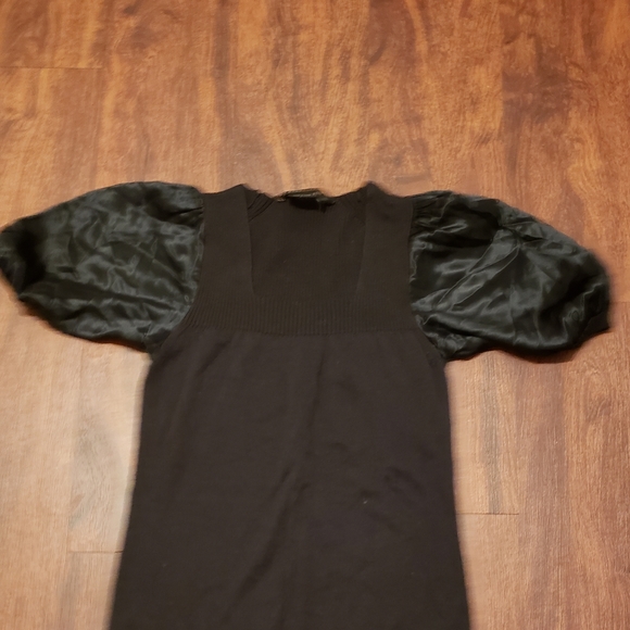Black Squareneck Sweater BCBG Max - Picture 3 of 4
